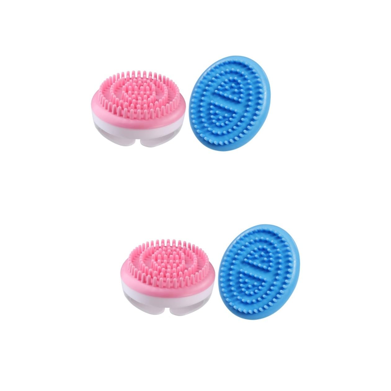 POPETPOP 4stücke Massagebürste Für Ganzen Körper Sanfte Kopfhaut Und Körperpflege Hautreinigung Und Entspannung Ergonomisches Design Strapazierfähig Und Leicht