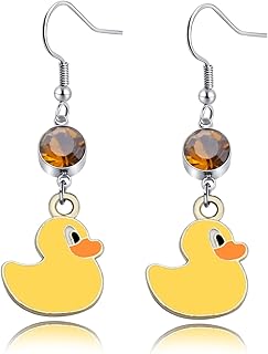 Duck Earring Funny Duck Gift Duck Animal Jewelry Duck Lover Gift Cute Duck Earring Pet Duck Owner Gift for Duck Lover Gift