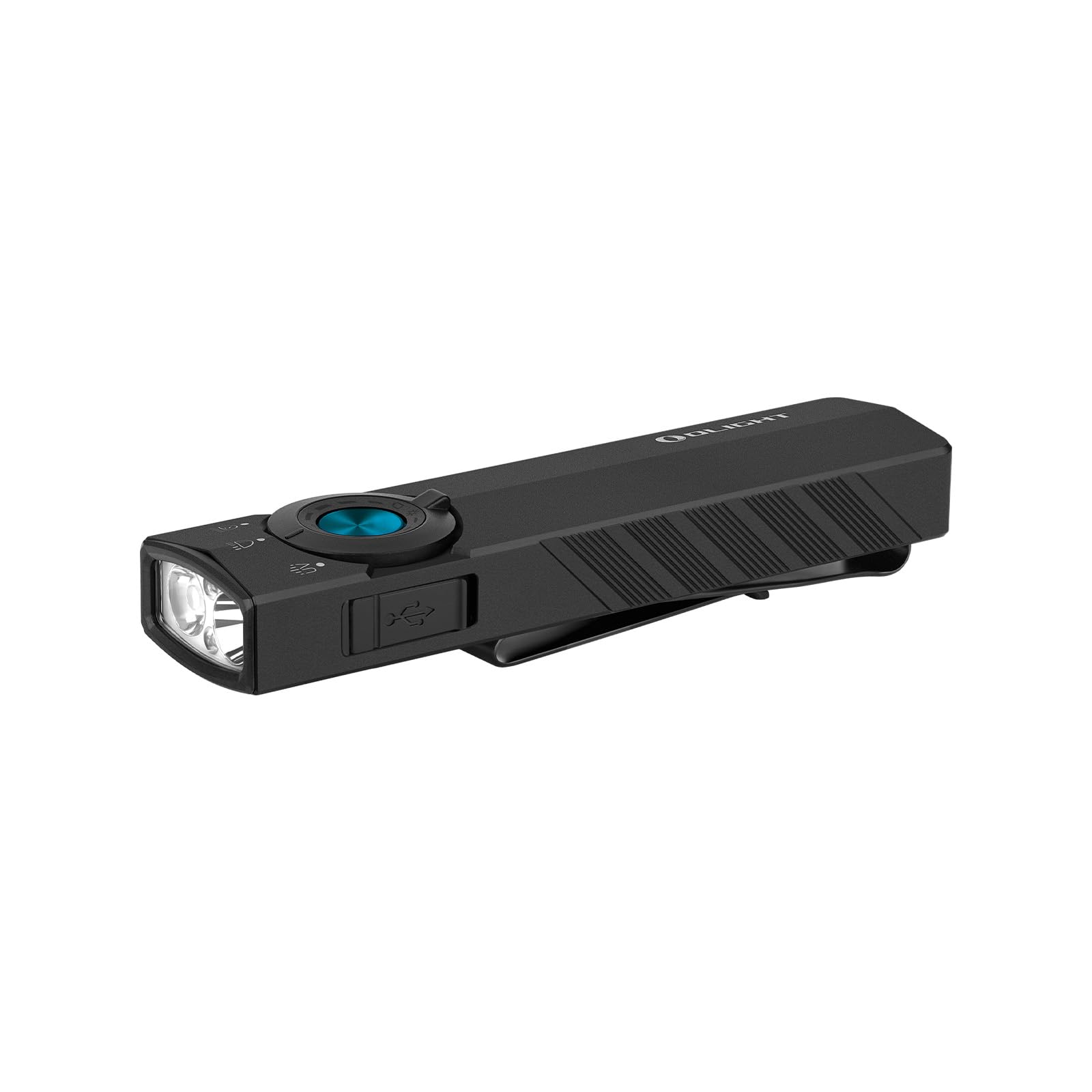 OLIGHT ArkPro Lite Pequeña linterna, con luz roja para señal SOS | 1200 lúmenes, alcance de 93 m, ideal para acampadas y actividades al aire libre, con luz roja para proteger la vista