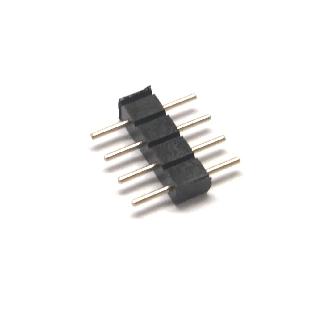 10er Pack 4 polos Pin | embrague | conectores | enchufe | pines de soldadura para la tira del RGB LED SMD 5050 3528