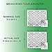 Filterbuy 12x24x1 Air Filter MERV 8 Essential Dust & Allergy Defense (4-Pack), Electrostatic Pleated HVAC AC Furnace Filters Replacement, Made in USA (Actual Size: 11.50 x 23.50 x 0.75)