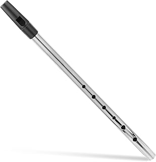 VICASKY 3pcs Irish Whistle C Key Flute Instruments Recorder Instrument Flutes Native American Flute Tin Whistle Metal Flute Irish Wind Flute Kazoo for Kids Student Ireland Copper Aldult