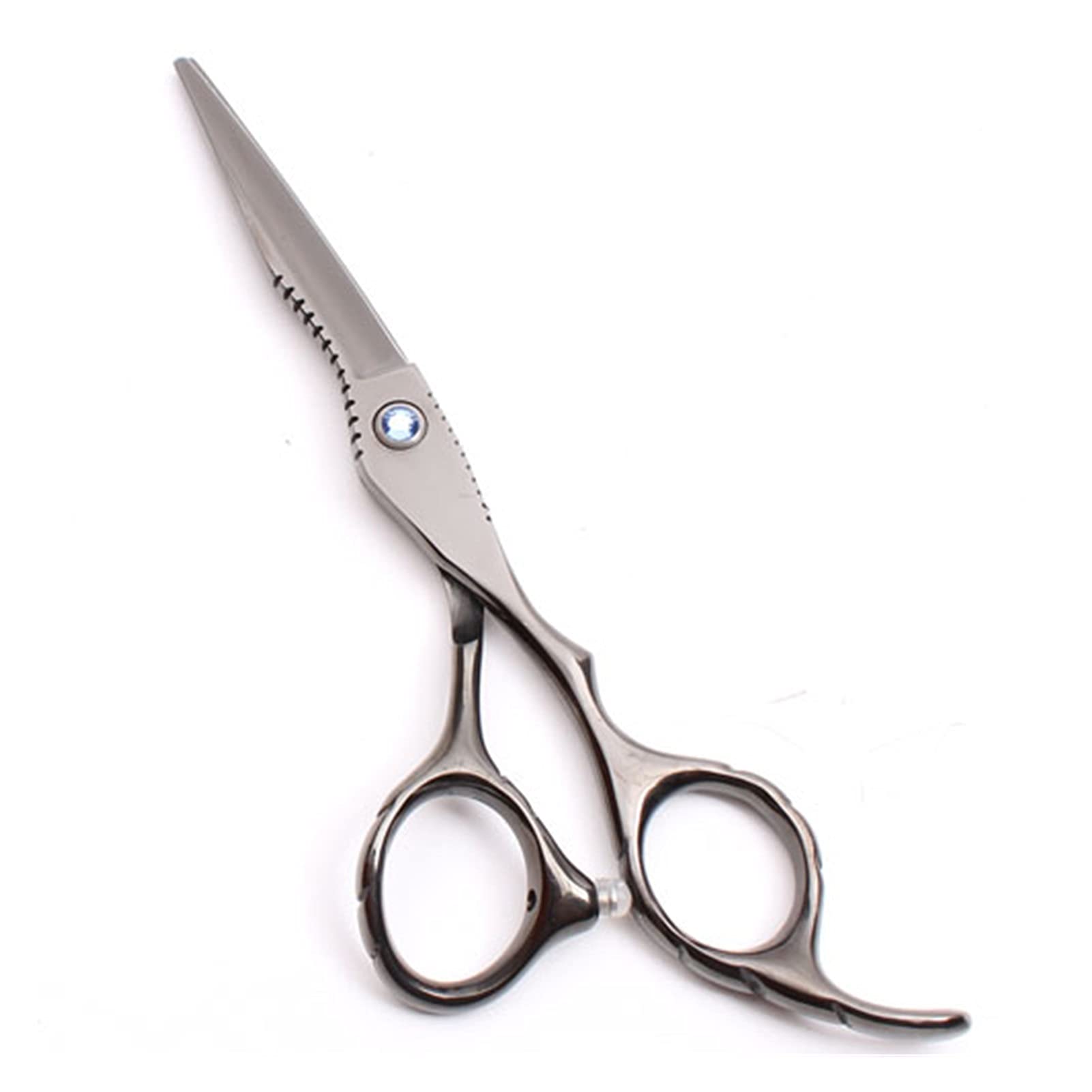 Ciseaux de coiffure en acier contre les fourches et pointes abîmées