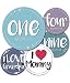 Baby Monthly Milestone Stickers - 24 Adorable Belly Stickers for Boys or Girls in Their First Year. Capture Loving Memories for a Scrapbook or Track Their Achievements from 1-12 Months