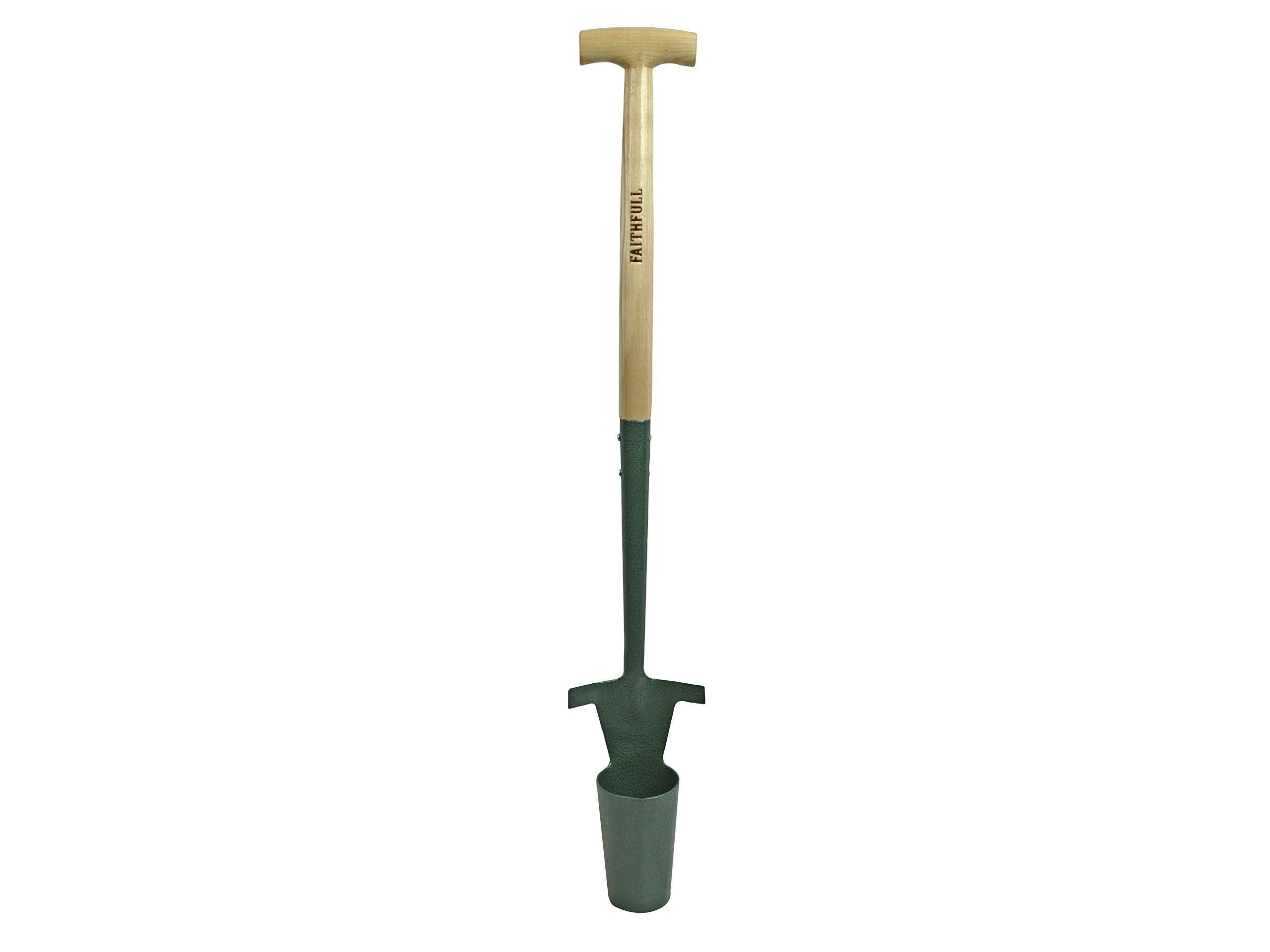 Faithfull Tools FAICOUBULB Countryman sadzarka z długim uchwytem, niebieska, 16 x 98 x 10 cm
