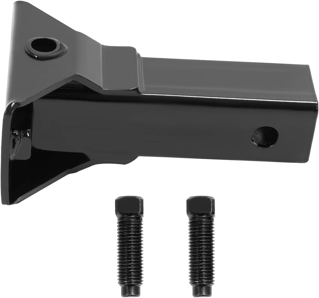 Steel Sleeve Hitch Adapter for 2" Receiver - 3 Point Quick Hitch Compatible with Sub-Compact Tractors