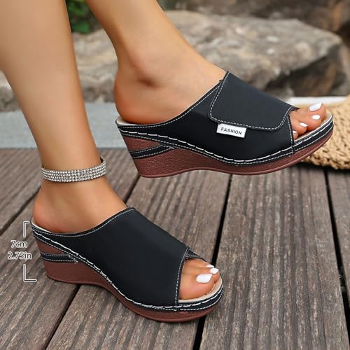 Basket compensée mule de massage des pieds pour femme taille 36-41 EU