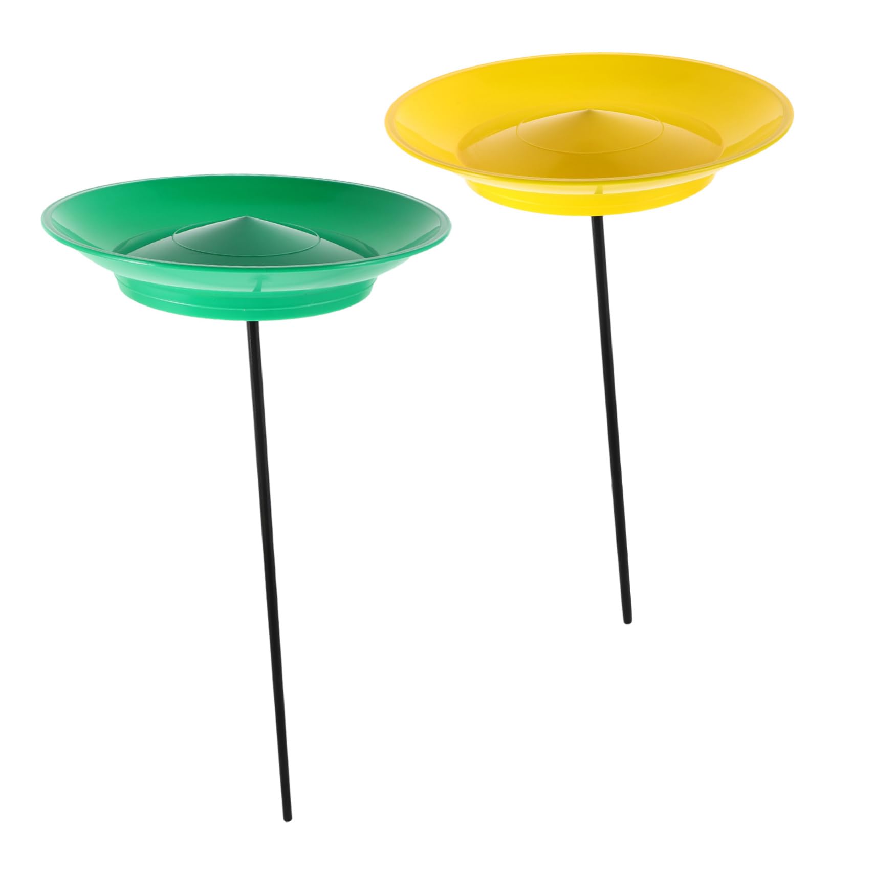 KONTONTY Juggling Sticks Plates Set 2pcs Sturdy for Circus Acts Great for Juggling Beginners Boys and Girls