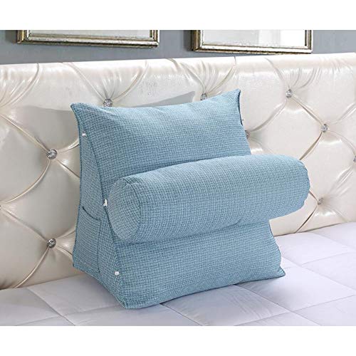 FYMDHB886 Sofa bed cushion Casual triangle backrest Solid color office lumbar Bed pillow Neck pillow household products bed linings buffer mat
