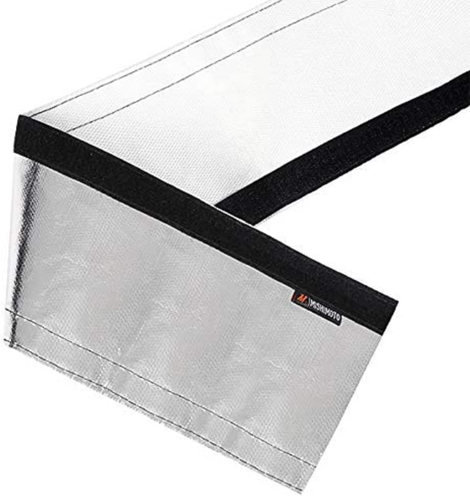 Mishimoto MMHP-HSS-136SL Heat Shielding Sleeve 1" x 36", Silver