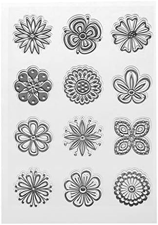 lansuiyour Frame Rubber Clear Stamp/Seal Scrapbook/Photo Decorative Card Making Clear Stamp