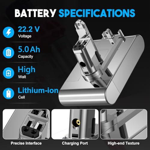 Batería DC45 Tipo B soluciona descargas rápidas en aspiradoras Dyson DC34 DC35 2