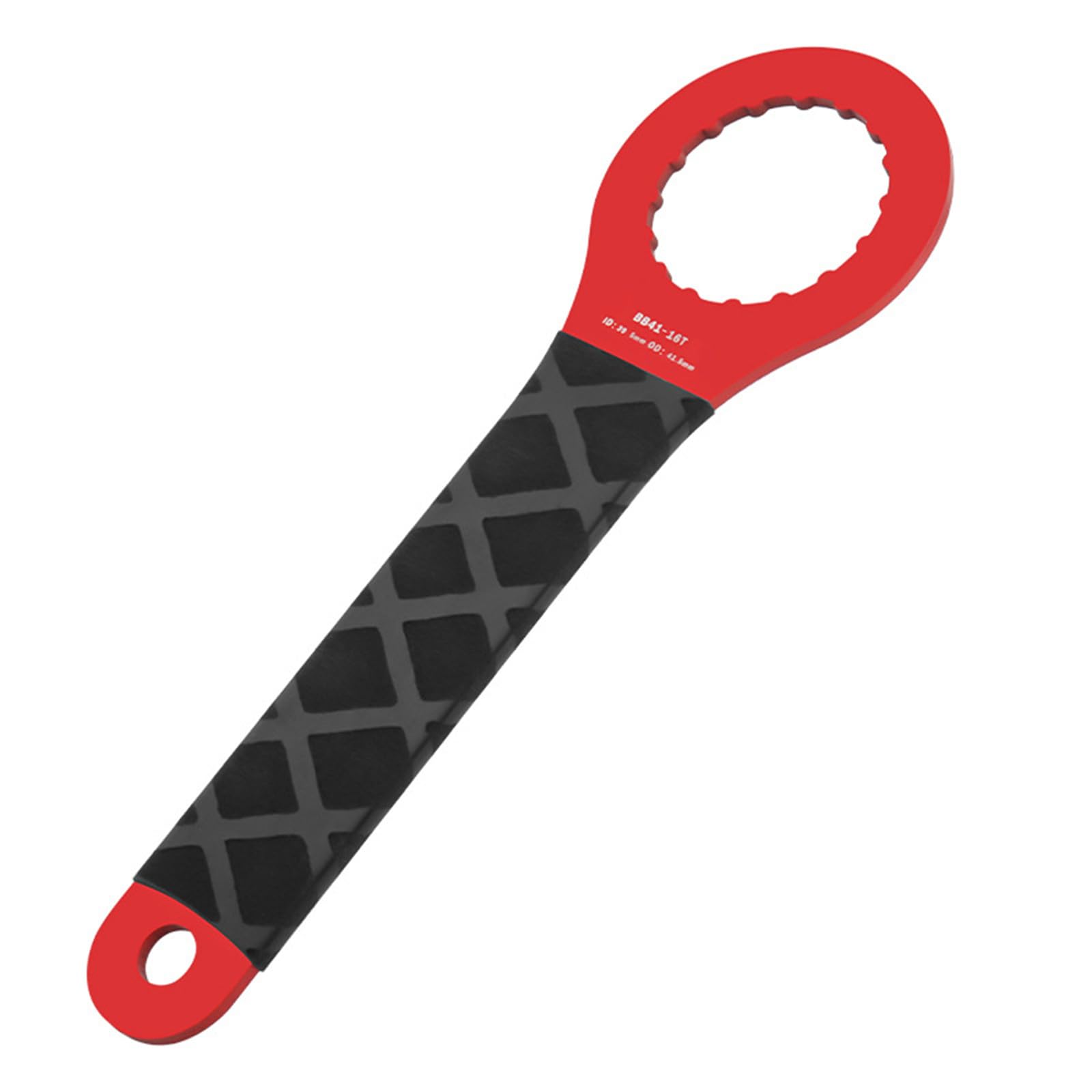 Msioytog P Aluminum Alloy Bicycles Crankset Wrench Tool With Rubber Gri Cycling Repair Maintenance Bicycles Bottom Bracket Aluminum Alloy Cycling Spanner Bike Maintenance Repair