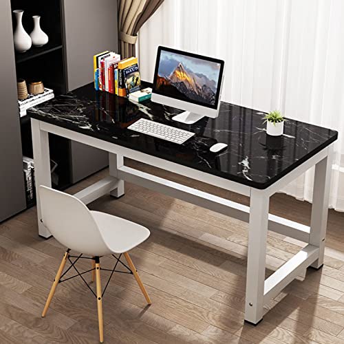 Bureau d'ordinateur moderne table d'étude compacte 31 pouces