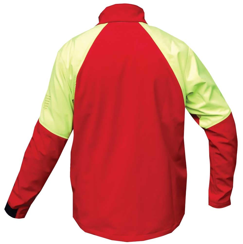 "Start-Up Forstjacke by Francital - Forst-Softshelljacke - Waldjacke - Arbeitsjacke rot-gelb oder schwarz-gelb