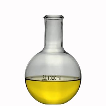 TN Lab Flat Bottom Boiling Flask 5-Piece Set 50-100-250-500-1000ml
