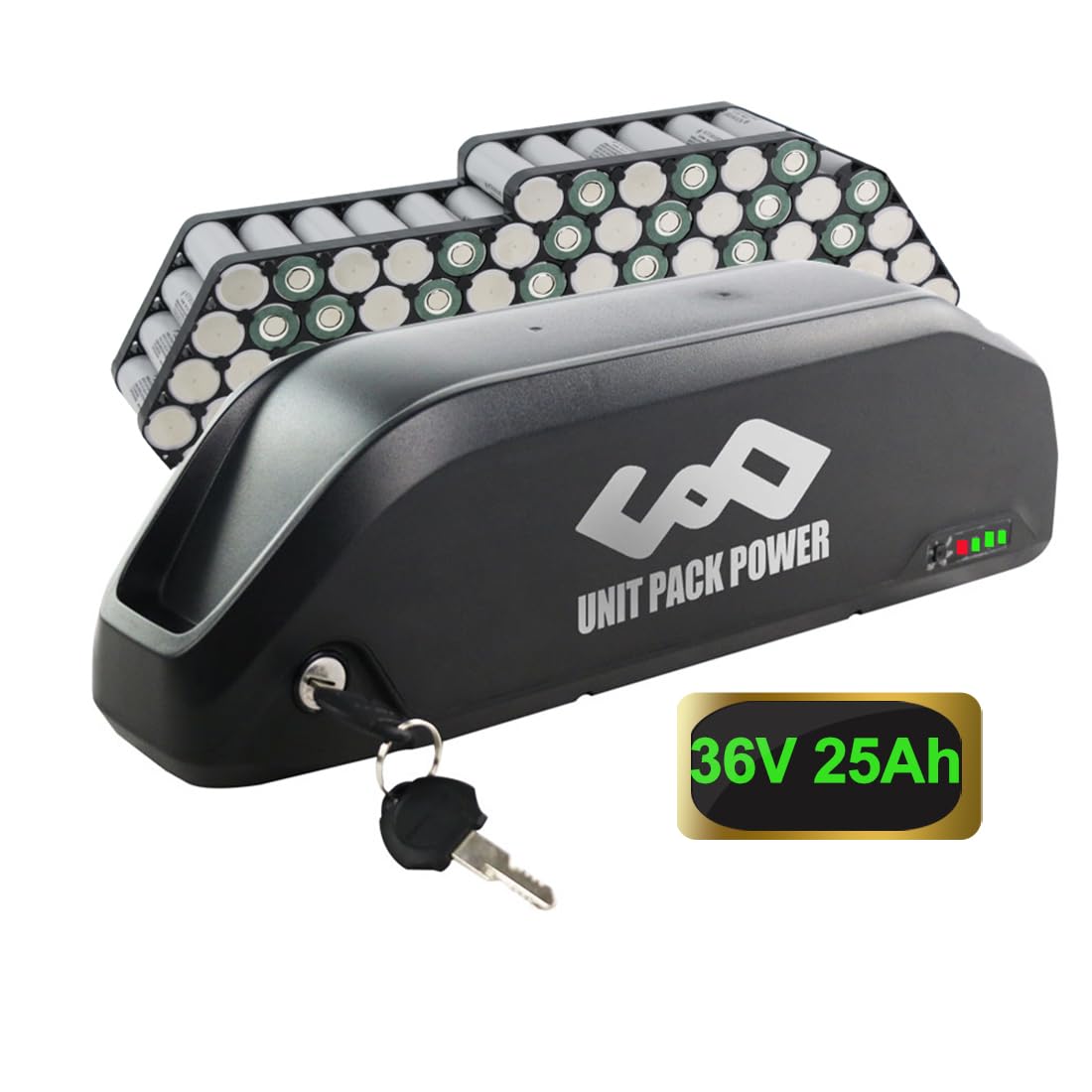 36V 25Ah Batería de Bicicleta eléctrica para Bafang Mid Drive- 25km/h MAX 250w (Grade A Cell)