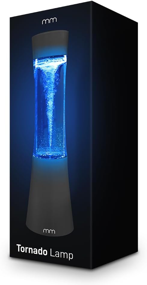 Tornado LED Lamp - Night Lamp & Desk Lamp - Movable Mood Light with Tornado Effect