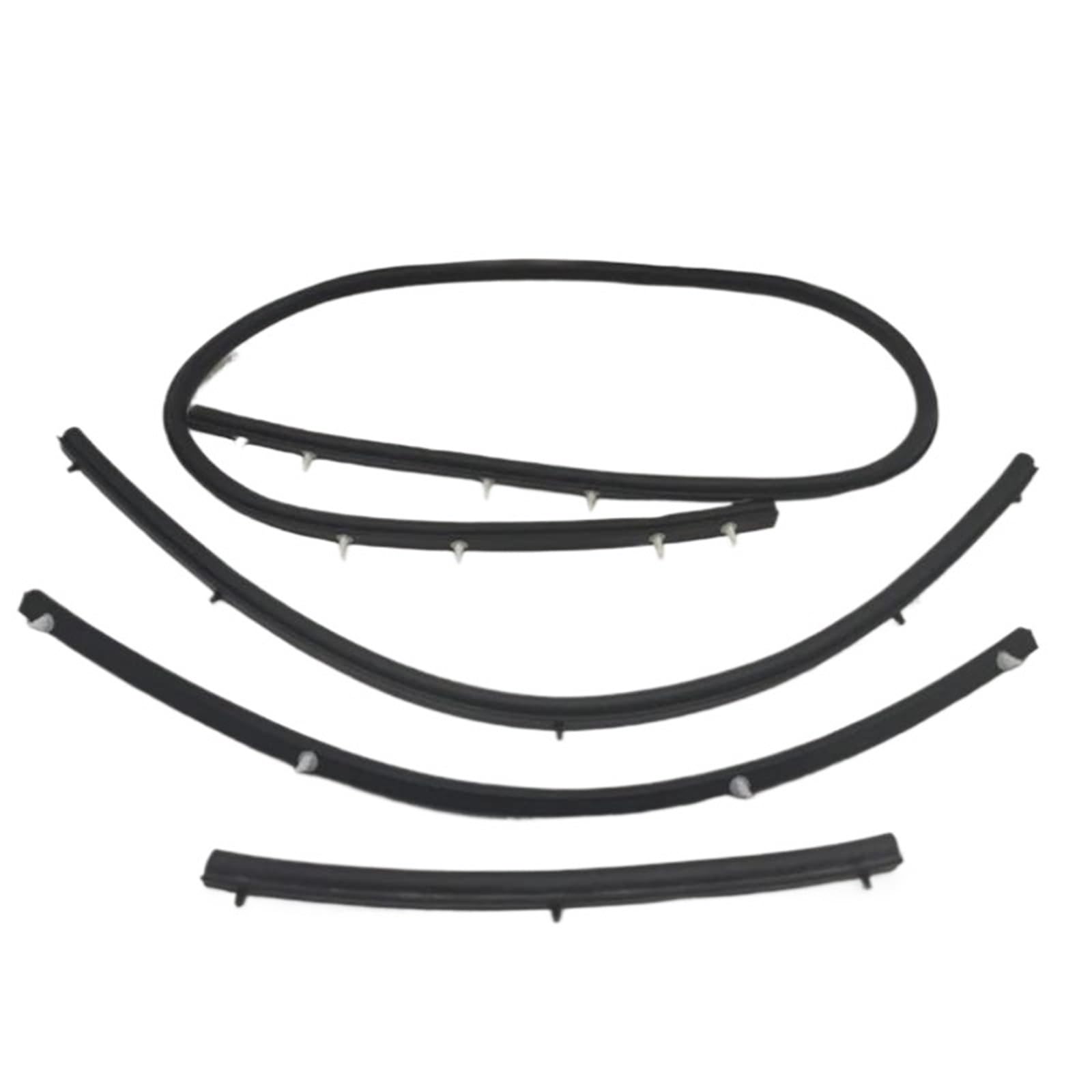 Car Weather Stripping For Mitsubishi For Montero For Pajero 3 MK3 V73 V75 V77 V78 2000-2006 Hood Weatherstrip Bonnet Rubber Sealing Strip