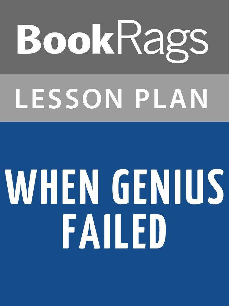 Lesson Plans When Genius Failed eBook BookRags Kindle Store