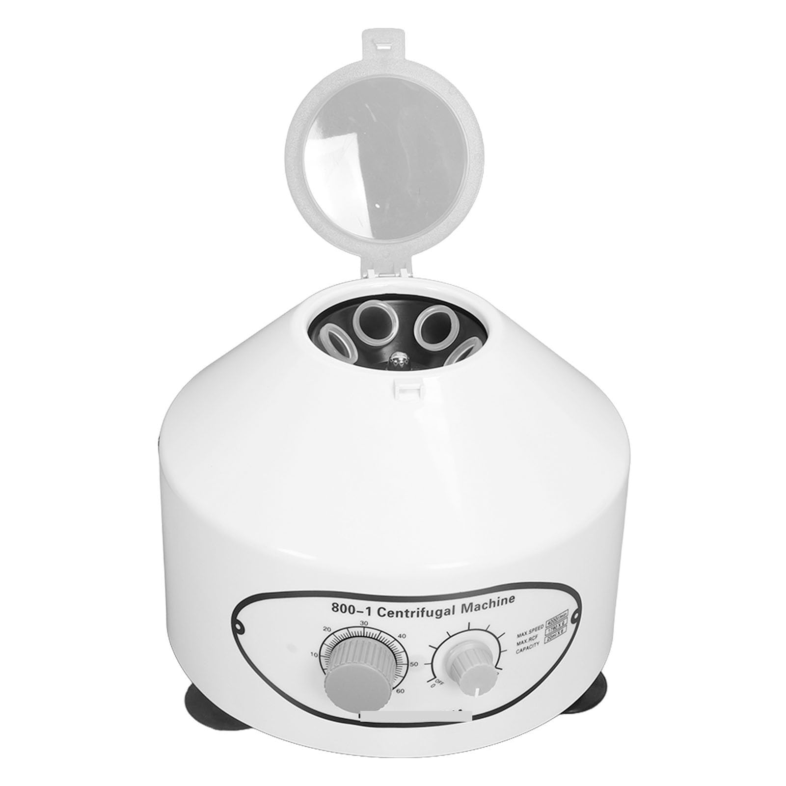 Centrífuga para laboratorios, Centrífuga de sobremesa laboratorio 800-1, 4000 RPM, x g, eléctrica, con temporizador y control velocidad, 12 ml 6 tubos escuelas e investigaciones científicas