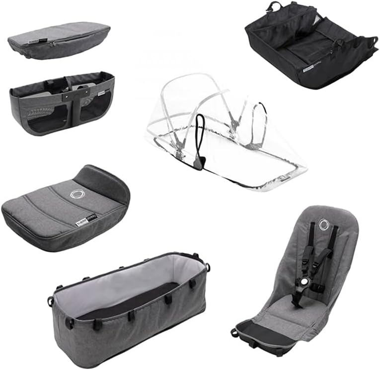 BugabooDonkey2 style set GRIS CHINÉ
