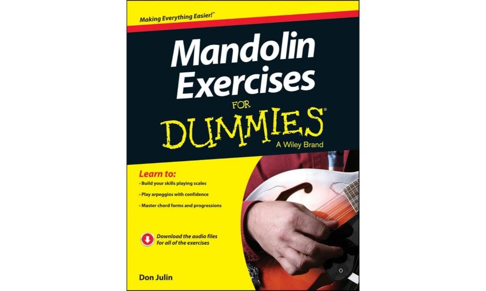 Mandolin Exercises For Dummies 9781118769539 Julin, Don