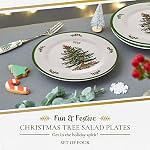Spode – Christmas Tree – Melamine Salad Plates - Set of 4 - Image 3