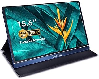 Portable Monitor - Lepow Upgraded 15.6 Inch IPS HDR 1920 x 1080 FHD