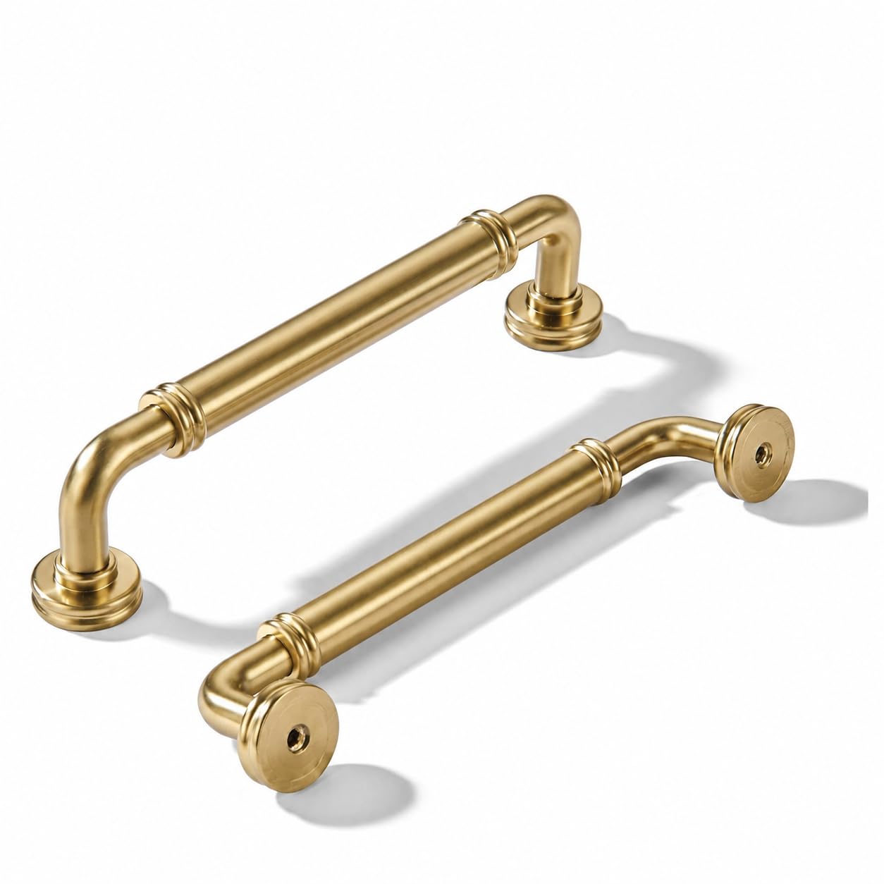 KHTUMEWARE-80447 Champagne Bronze Cabinet Pulls CTC 5 in (128 mm) 5-Pack