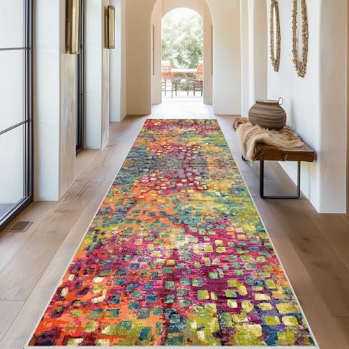 Alfombra corredor exterior e interior lavable de 80x100 cm para pasillos y baño 3