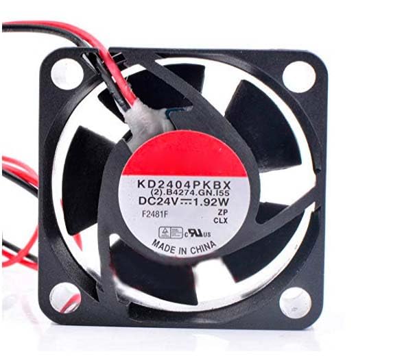 Ventilador inversor KD2404PKBX de 4 cm y 24V para refrigeración de armarios eléctricos