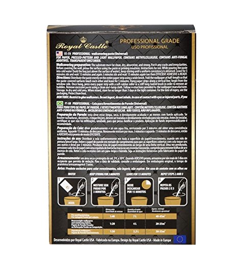 Cola Papel De Parede Profissional 200g, Faz Até 8 Rolos Ou +