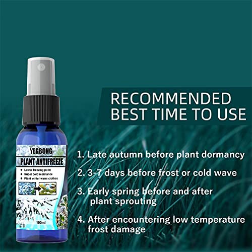 Dapuly Winterculturen koudebeschermingsspray, antivries plantenspray plantenstabilisator fruitbomen… - Afbeelding 3