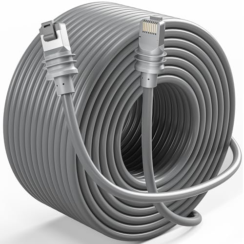 WTPGTI Starlink Gen 3 Cable 50FT/15M Replacement Ethernet Cable for Starlink Generation 3 Starlink Mini High-Speed Data Transmission Durable Waterproof Design
