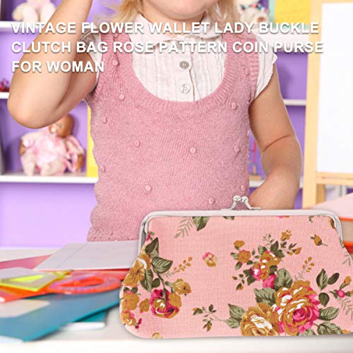 NUOBESTY Mulheres Flor Carteira Carteira de Embreagem Cocktail Bolsas Titular Do CartÃ£o Bolsa Titul