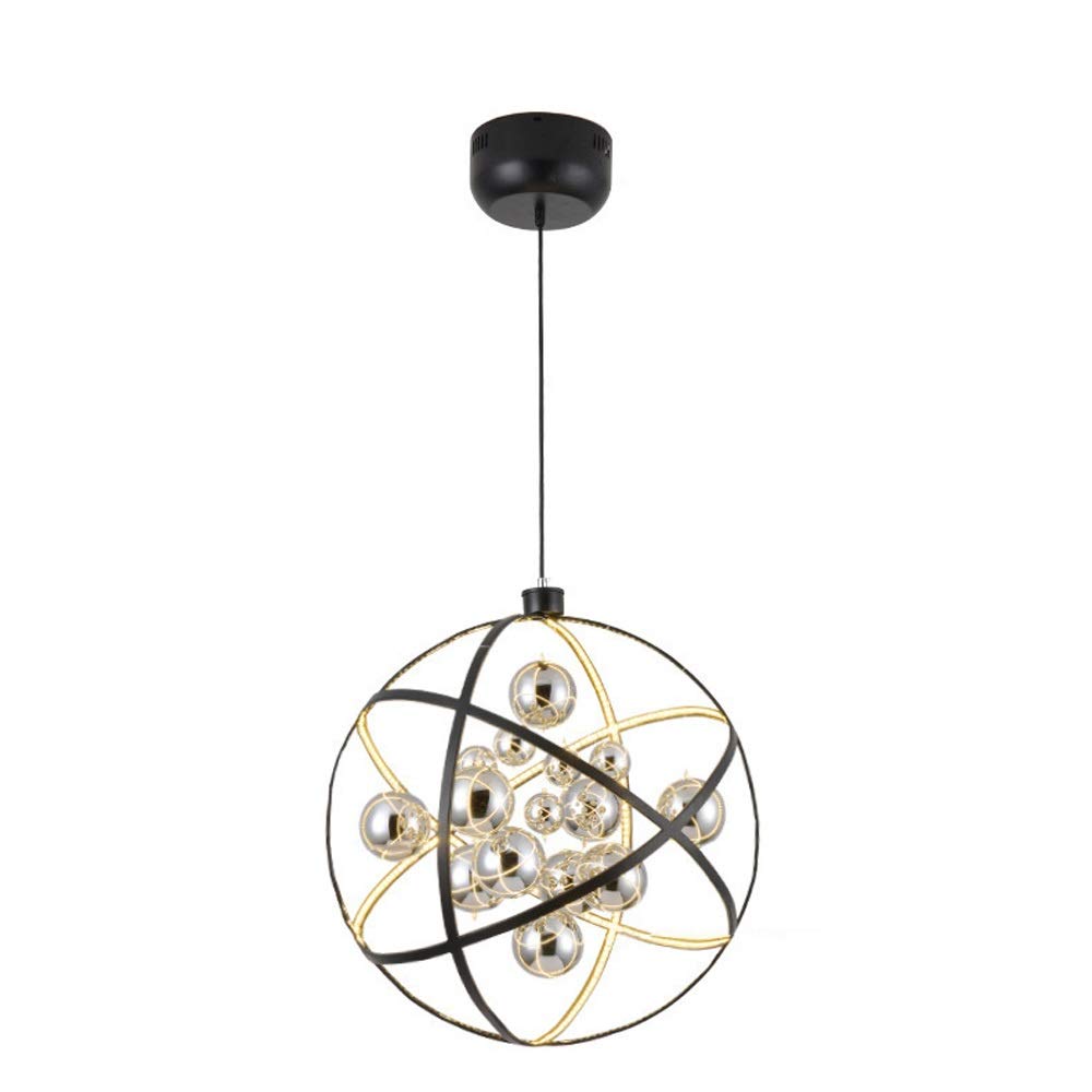 Lustre LED suspension design nordique en verre pour illuminer votre salle à manger
