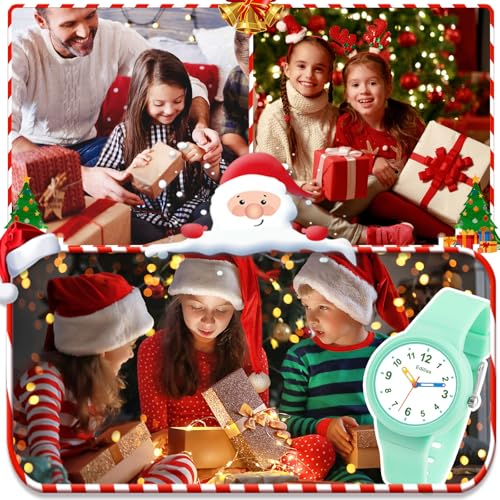 Image of Edillas Kids Watches Analog Boys Girls,Children Waterproof Wristwatch for Kids Toddler Easy to Read Learn Time Sport School with Soft Strap