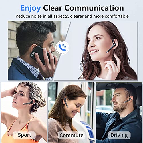 Audífono Bluetooth Inalámbrico Single V5.3 con Micrófono miniatura 3