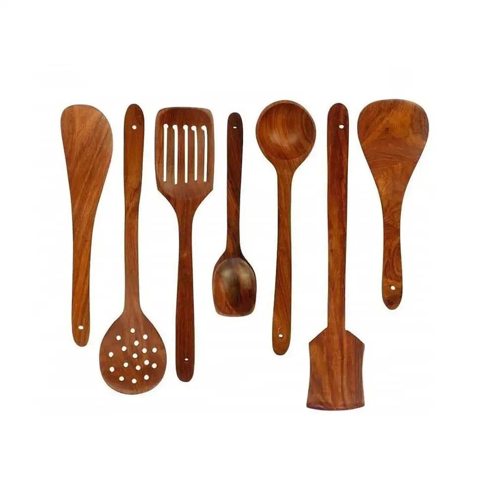 Buy A R INTERNATIOAL Spoons Set of Cooking Spoons and Spatulas Wooden Spoons for Cooking Spoon