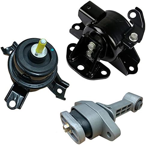 Engine Motor & Transmission Mount Compatible with 2010-2011 Kia Soul 1.6L 2.0L Automatic Set 3pc -K2895 |A7190 A71020 A71078