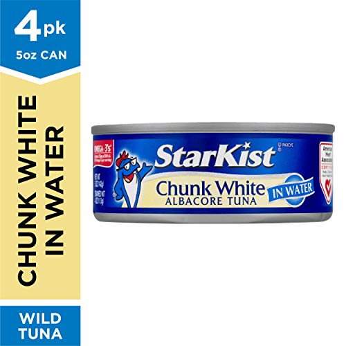 Starkist Chunk White Albacore Tuna In Water - 5 Oz Can (Pack Of 4) #TOP1