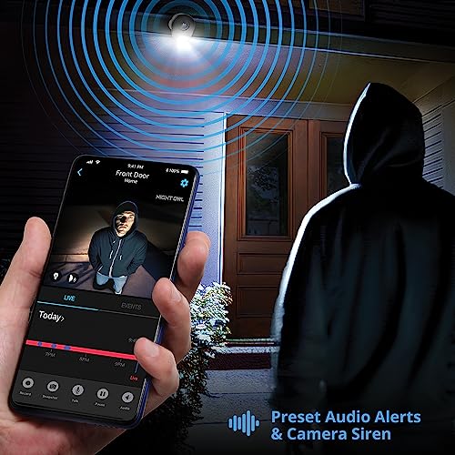 Night Owl 2-Way Audio 12 Channel Dvr Video Home Security Camera System With thumb #3