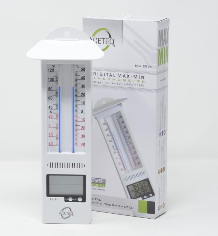 ACETEQ Digital MAX MIN Thermometer MM 909 (B081XWRSGN) Amazon Price History, Amazon Price Tracker