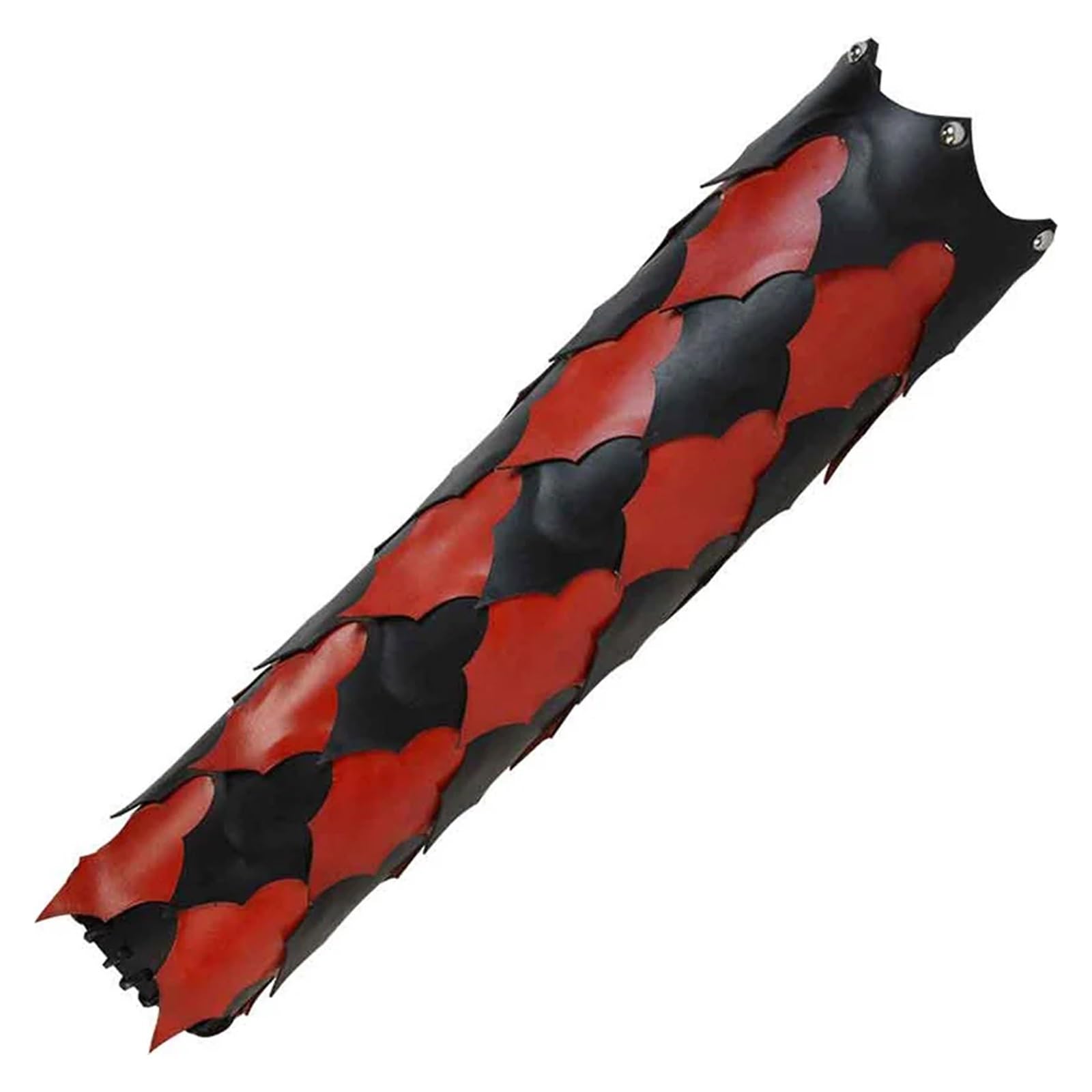 MRKU Porta frecce da tiro con L'Arco, Borsa a Tracolla, Comoda per Larp Medievale, Arciere, Scaglie di Drago, Foresta, elfico, Custodia in Pelle, Robin Hood, Ranger