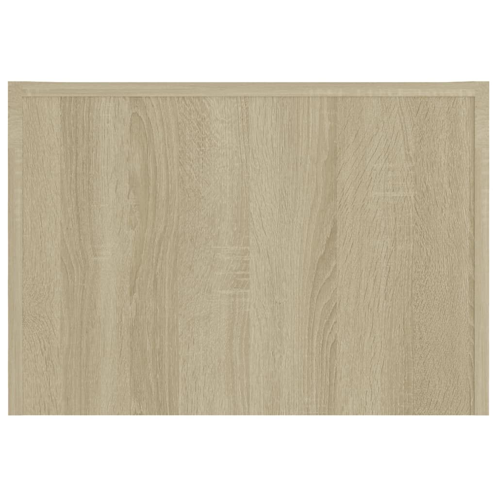 vidaXL - Couchtische - Couchtisch Sonoma-Eiche 50x50x35 cm Spanplatte
