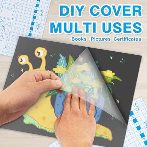 image for Chell Matte Clear Contact Paper Roll for Books, Crafts and Countertops