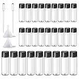 【Ideale Wahl】: Das Volumen der Flasche beträgt nur 5 ml, das Volumen ist klein, das Erscheinungsbild ist exquisit und es ist leicht zu tragen. Und das Material ist Glas und kann wiederverwendet werden.