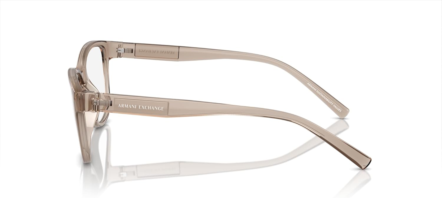Armani Exchange Womens AX3111U Universal Fit Cat Eye Prescription Eyewear Frames