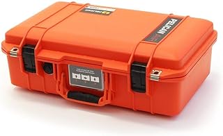 Orange & Black Pelican 1485 Air case with Foam.